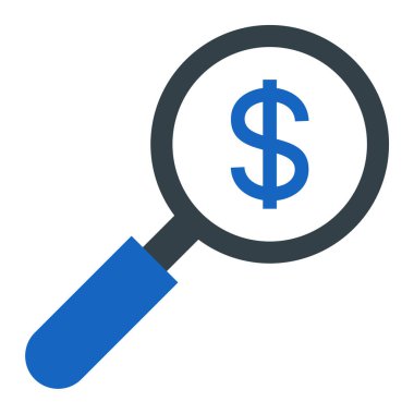 Ara. Web simgesi basit illüstrasyon