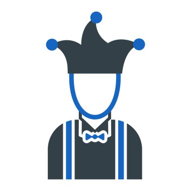 Takım elbiseli bir adamın vektör çizimi