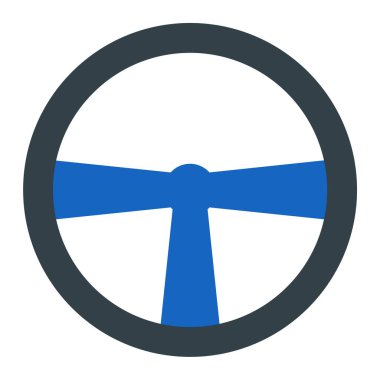 Bir kalbin izole edilmiş bir simgesinin vektör çizimi