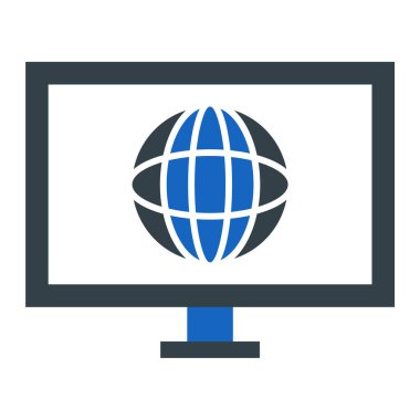 izleyici ikon vektör illüstrasyonu