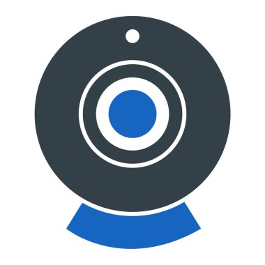 Kamera simgesi. düz dizayn