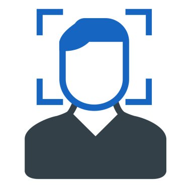 kullanıcı. Web simgesi basit illüstrasyon