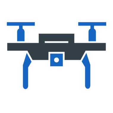 İHA simgesi, vektör illüstrasyonu