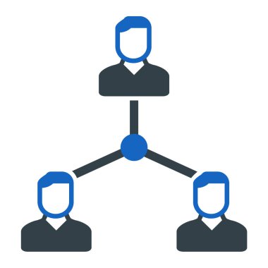 iş yönetimi vektör simgesi