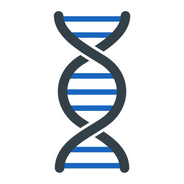 DNA simgesi vektör illüstrasyonu