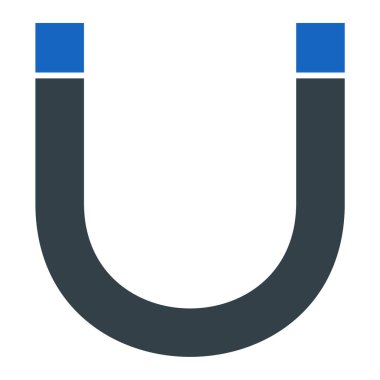 mıknatıs simgesi vektör çizimi