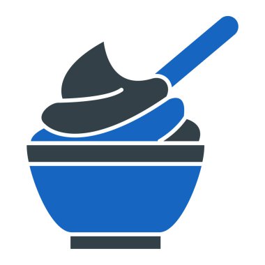 Kase vektör simgesi. Düz çizim. 10 saniye.