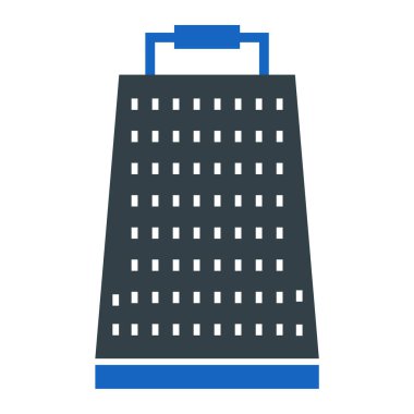 Bina. Web simgesi basit tasarım