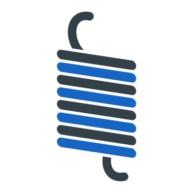 Bir ip simgesinin vektör illüstrasyonu