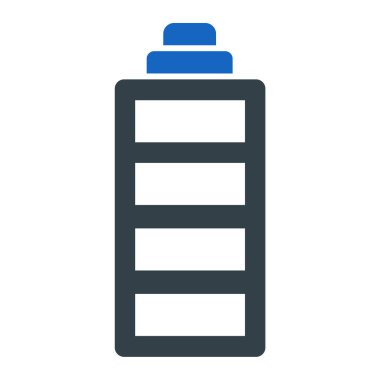 Pil. Web simgesi basit illüstrasyon