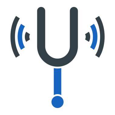 Müzik. Web simgesi basit illüstrasyon