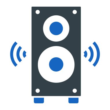 hoparlör vektör illüstrasyonu