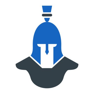 Korsan şapkası ikon vektörü. izometrik illüstrasyon grafik ve web tasarımı için izole.