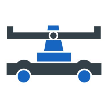 - Araba. Web simgesi basit illüstrasyon