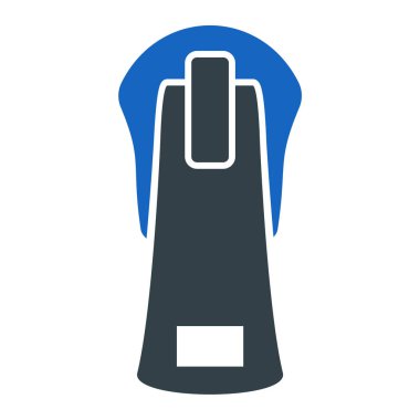 Modern b 'nin vektör illüstrasyonu eksik simgesi