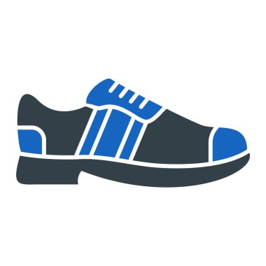 ayakkabı ikonu vektör illüstrasyonu