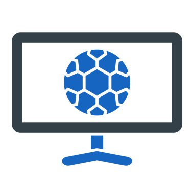 Futbol topu. Basit tasarım