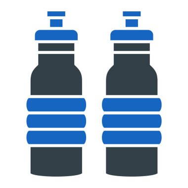 şişe simgesi vektör illüstrasyonu