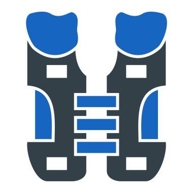 Dalış. Web simgesi basit illüstrasyon