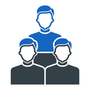 Takım simgesi vektör illüstrasyonu