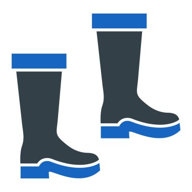 Çizme ikonu vektör illüstrasyonu