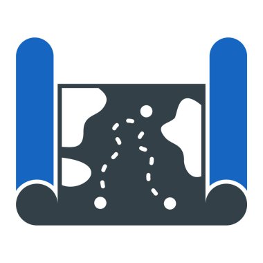 Havlu simgesi. Beyaz arkaplanda izole edilmiş web tasarımı için su ısıtıcı vektör simgelerinin basit çizimi