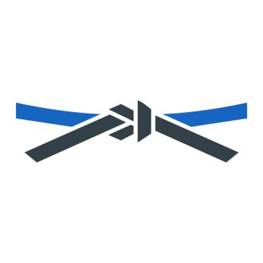 Bir düğüm simgesinin vektör çizimi