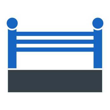 Bayrak. Web simgesi vektör illüstrasyonu