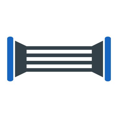 Sahne ışıkları. Web simgesi basit tasarım