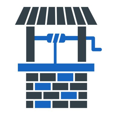 Dükkan binası ikonu. Web için ev vektör simgelerinin basit illüstrasyonu