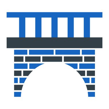 Bina. Web simgesi basit illüstrasyon