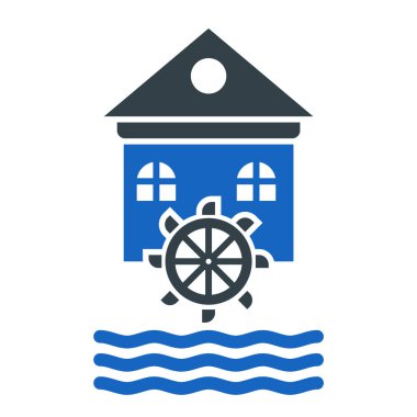 su simgesi vektör illüstrasyonu