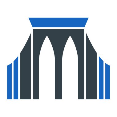 Baş simge. Ağ için geçit vektör simgelerinin basit çizimi