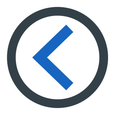 Sol sağ vektör simgesi. biçim iki renkli düz sembol, siyah ve beyaz renkler, yuvarlak açılar, gri