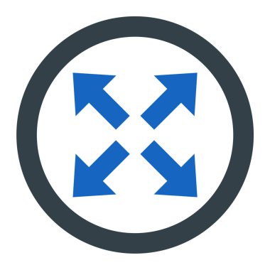 Oklar vektör simgesi. biçim düz ikonik sembol, siyah renk, yuvarlak açılar, beyaz arkaplan.