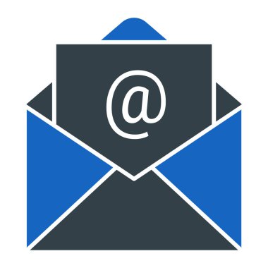 E- posta simgesi vektör illüstrasyonu