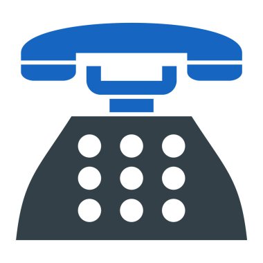 Eski telefon. Web simgesi