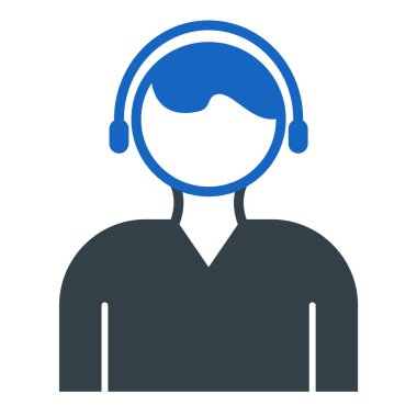 avatar. Web simgesi basit illüstrasyon