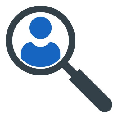 Arama simgesi. vektör illüstrasyonu