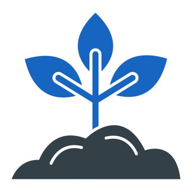 Ekoloji. Web simgesi basit tasarım