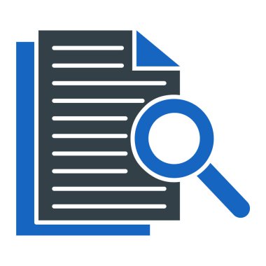 belge simgesi vektör illüstrasyonu