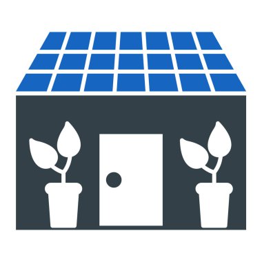 solar panel vektör simgesi