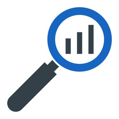 Arama analizi. Basit illüstrasyon