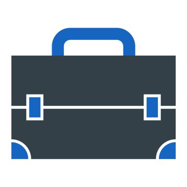 Çanta. Web simgesi basit tasarım