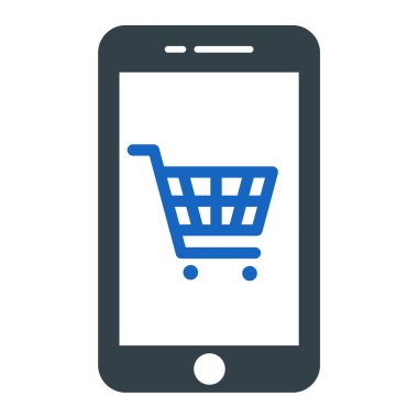 cep telefonu simgesi. vektör illüstrasyonu