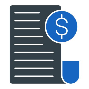 Dolar banknotu. Basit tasarım