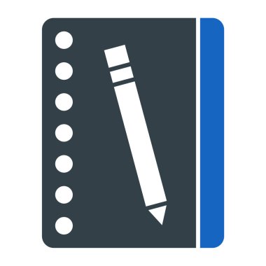 kalem simgesi vektör illüstrasyonu