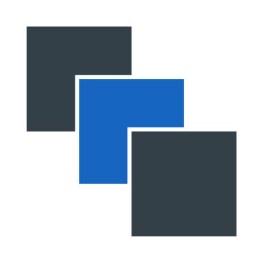 Bir arkaplanın soyut vektör çizimi