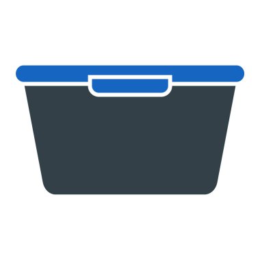 Alışveriş sepeti ikonu. Ağ için basit kova vektör simgelerinin temizlenmesi