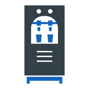 Mobilya. Web simgesi basit tasarım